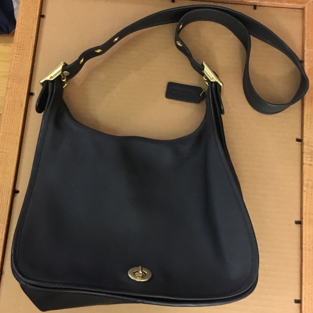 Beautiful leather coach purse